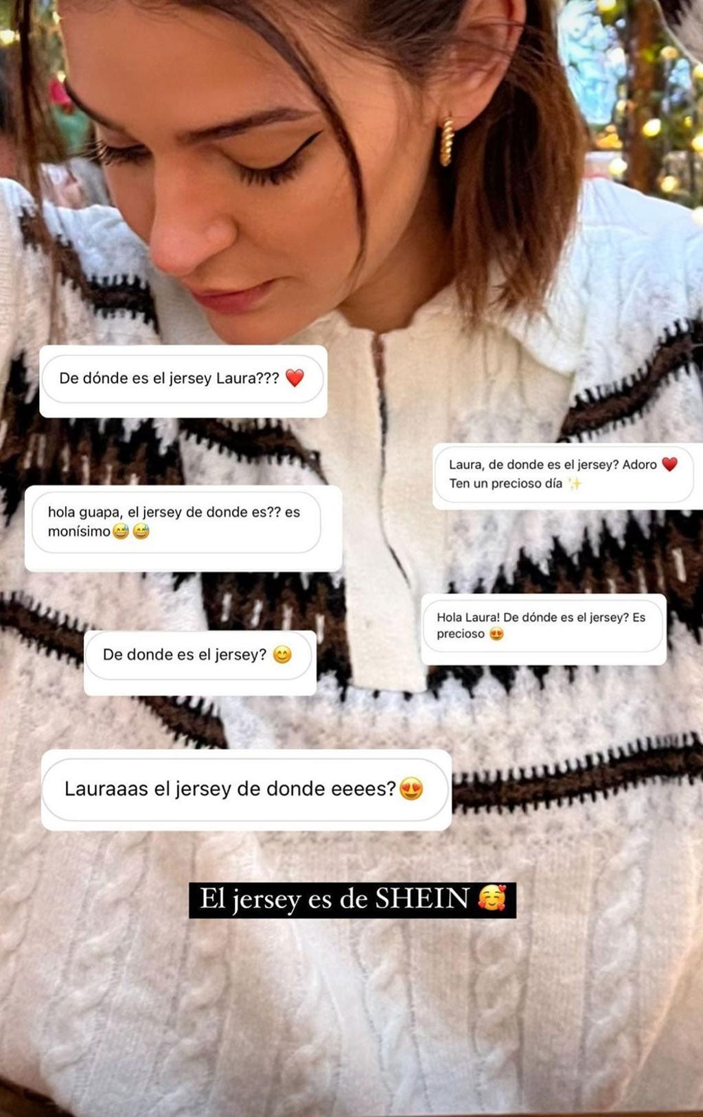 Laura Escanes tiene el jersey de Shein más reclamado