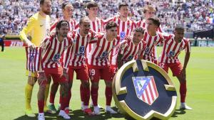 Los jugadores del Atleti, dolidos despus de su primera derrota en el Mundial de Clubes