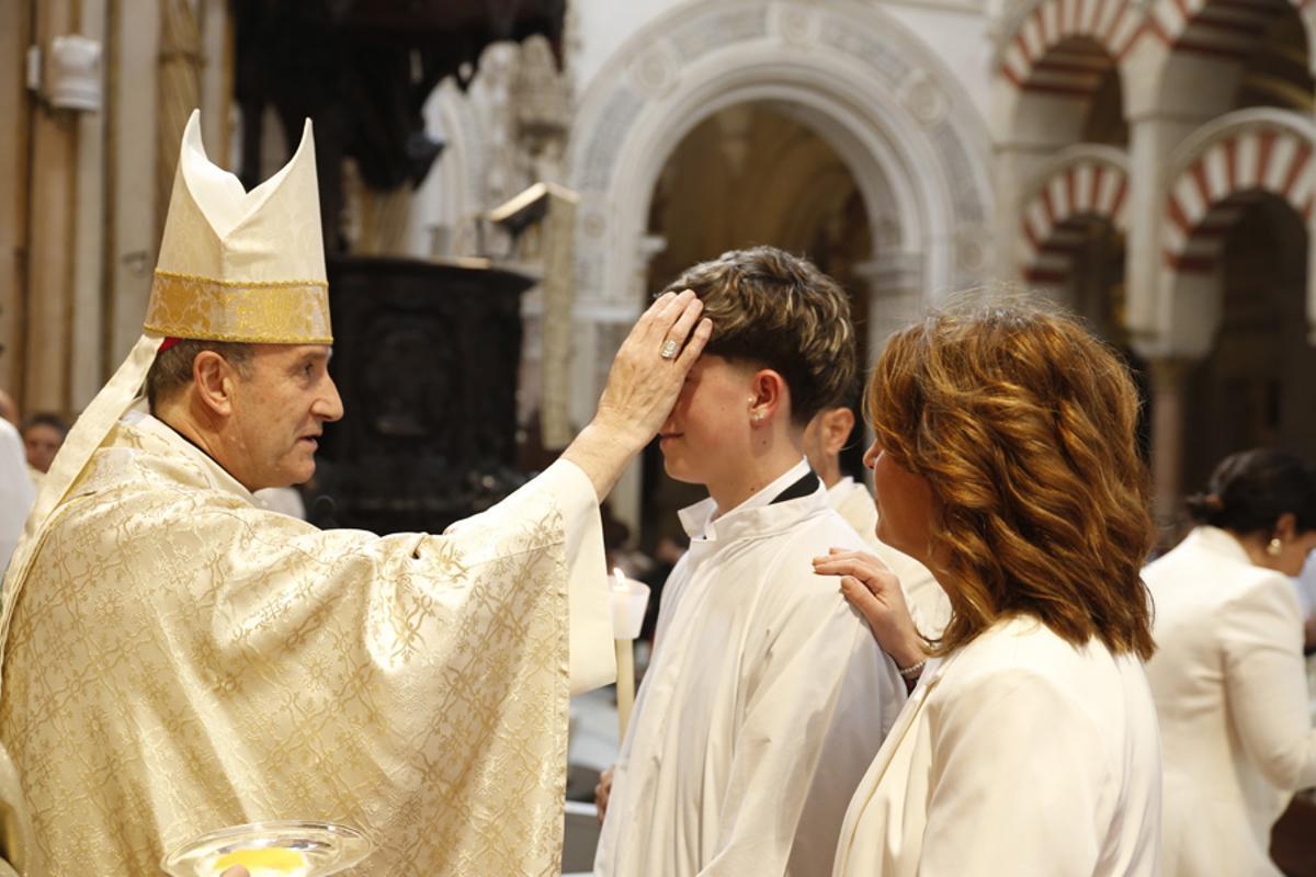 El Bautismo, Confirmación y Eucaristía para 51 catecúmenos, en imágenes El Bautismo, Confirmación y Eucaristía para 51 catecúmenos, en imágenes