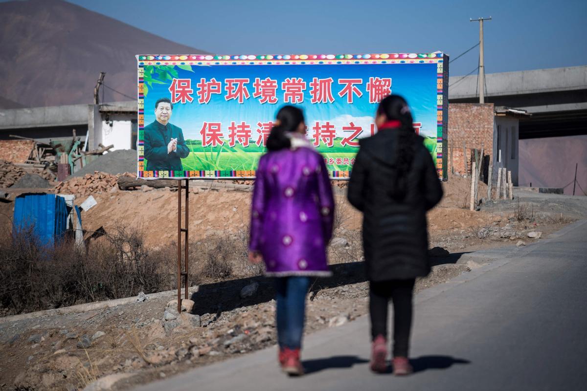 Xi Jinping, omnipresente en el día a día del pueblo chino