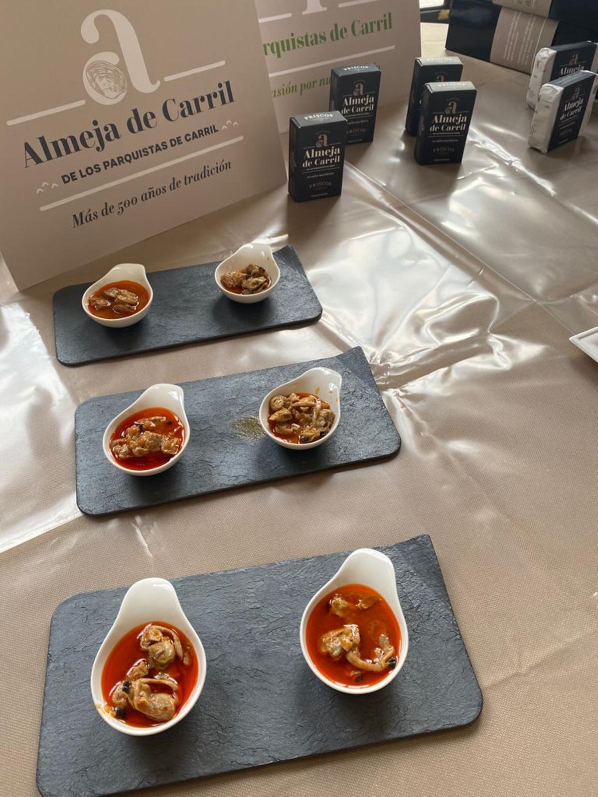 Productos promocionales de los parquistas carrilexos.