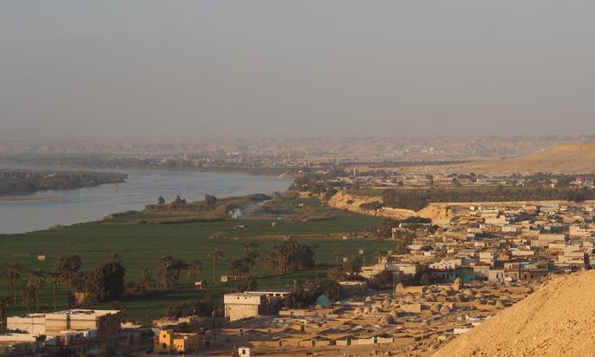 Beni Hassan, a unos 270 kilómetros al sur de El Cairo.
