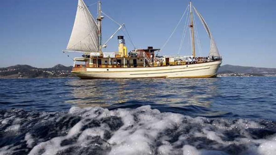 El barco de vapor alberga una exposición sobre mujeres pioneras.