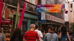 11.06.2024. MADRID. Imágenes del recorrido de los Inclusive Tours LGTBI, que se realizan de viernes a domingo por las mañanas. Foto: Alba Vigaray
