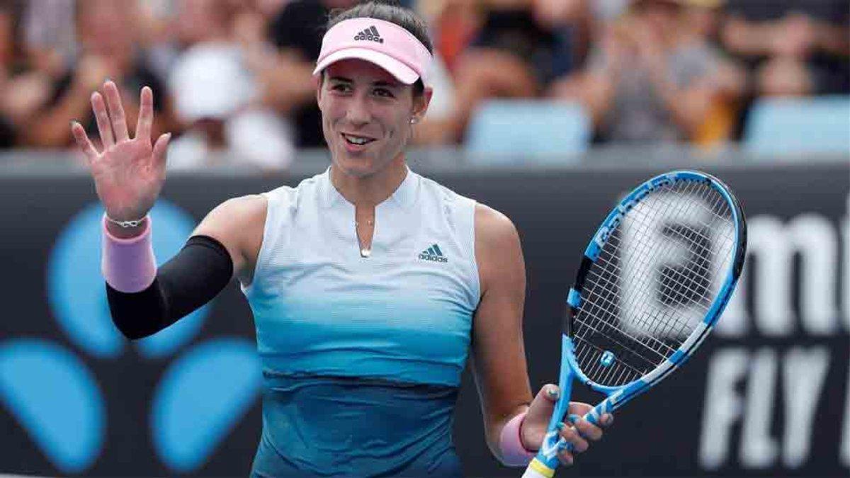 Muguruza superó la primera ronda en el Open de Australia