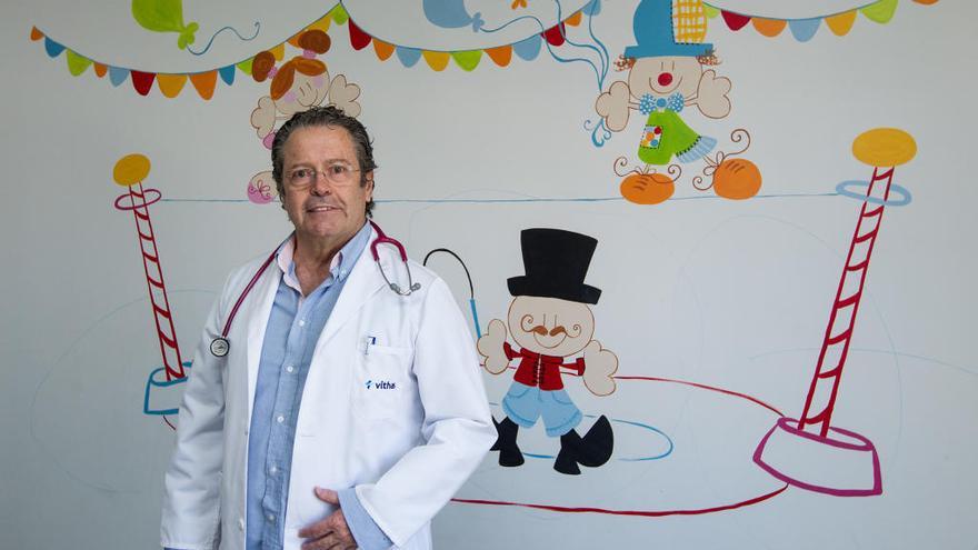 Antonio Redondo, pediatra en el Hospital Vithas Medimar.