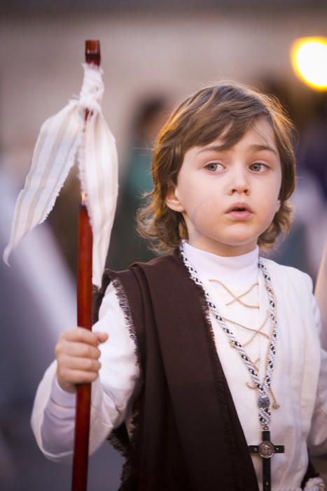 Procesión del sábado de Pasión en el Grao