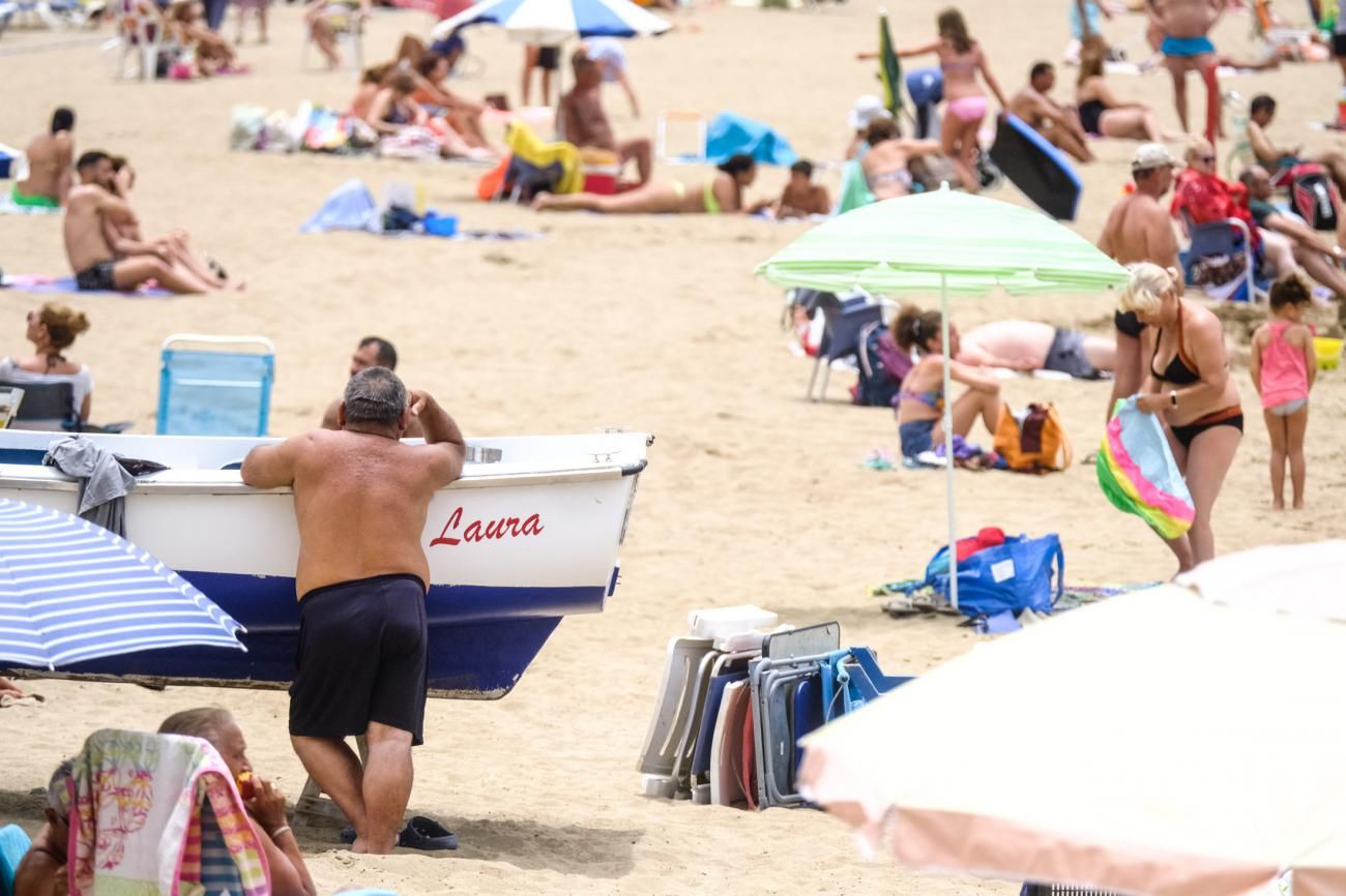 Prohibiciones en Playa de Las Canteras