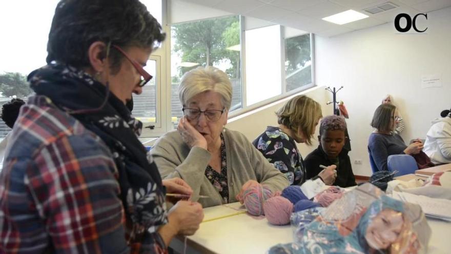 Día Internacional de Tejer en Público, en A Coruña