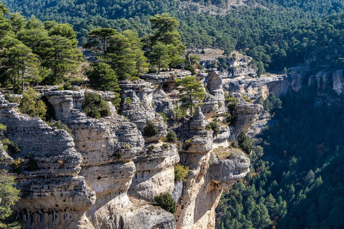 El Escalerón y La Raya, en la provincia de Cuenca