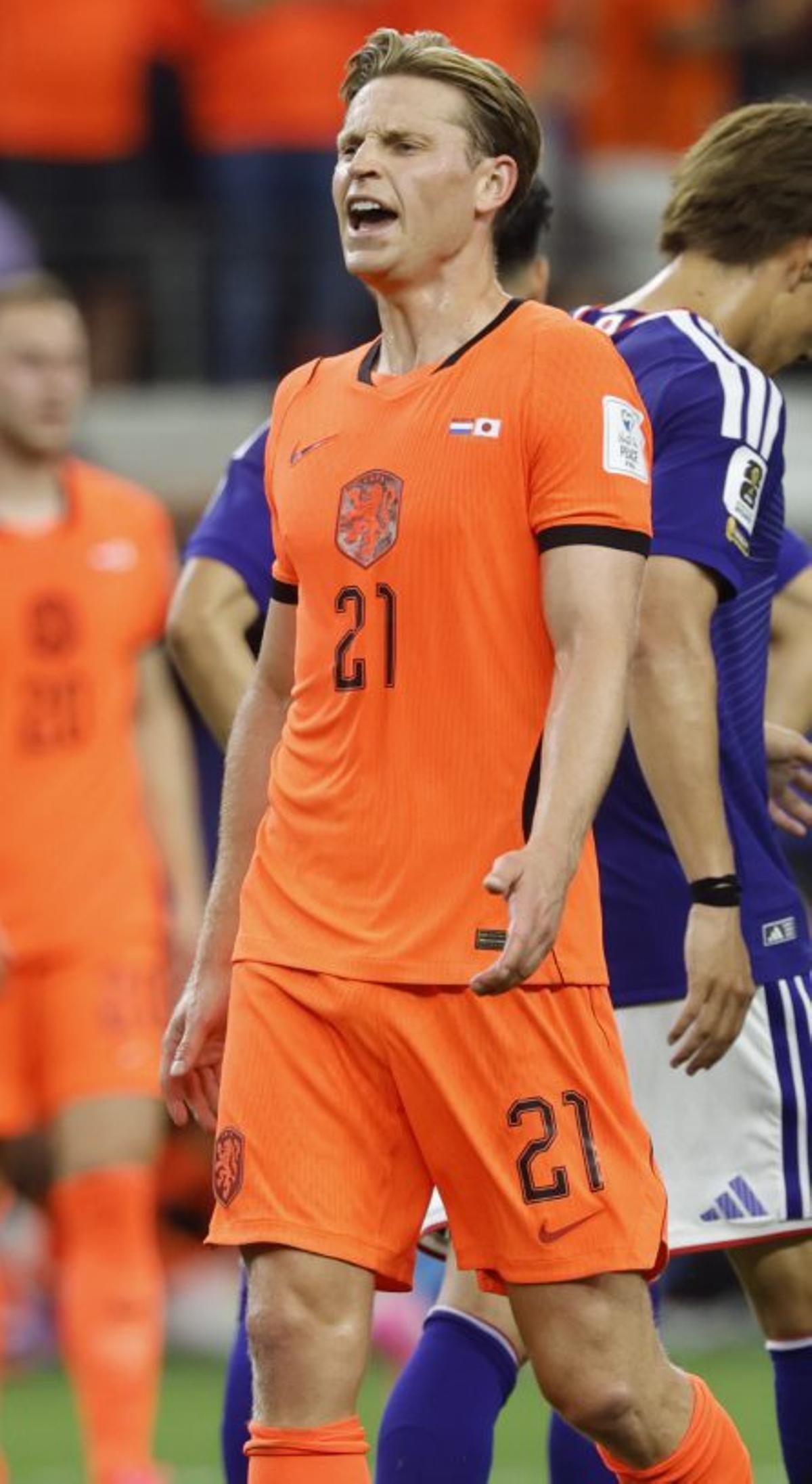 De Jong carrega contra els metges dels Països Baixos per la seva lesió al genoll