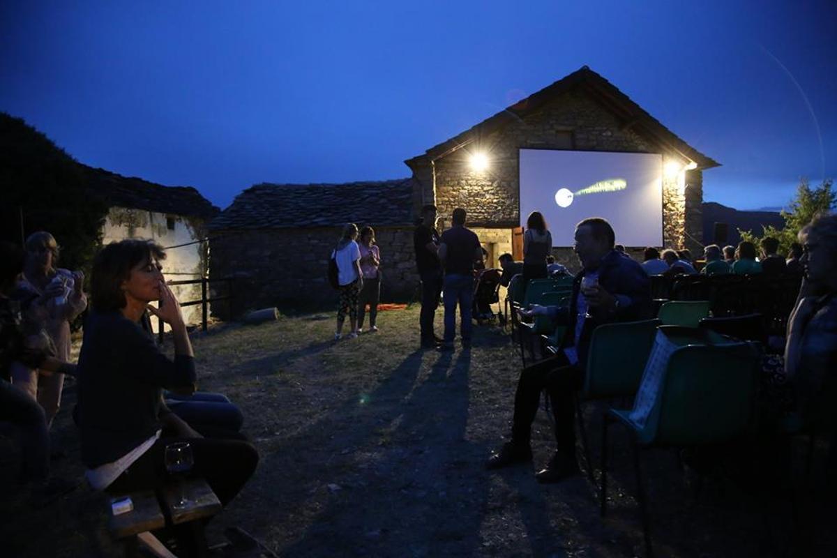 La Muestra de cine de Ascaso se celebra en los últimos días de agosto.