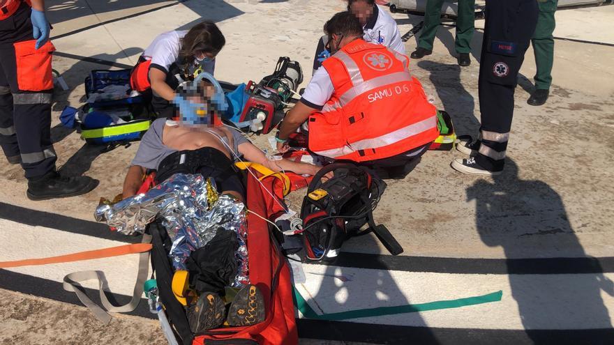 Un excursionista, en estado crítico tras sufrir una caída en el Torrent de Pareis, en Escorca