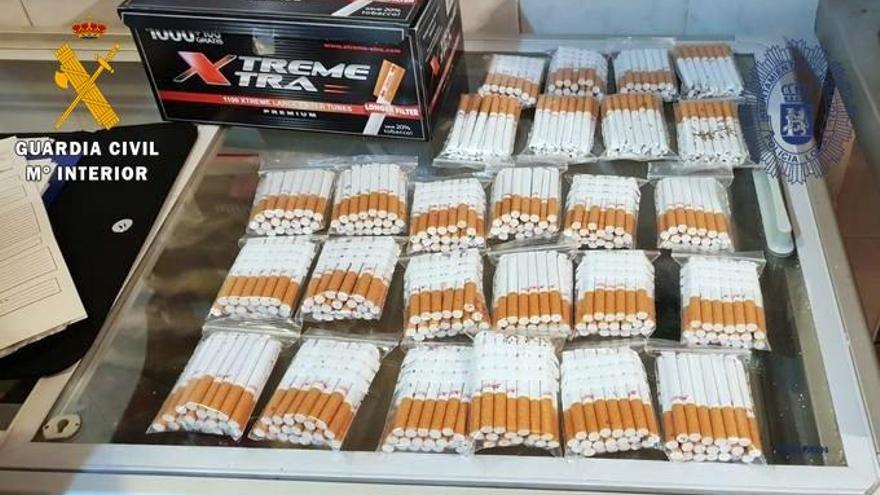 Incautados 500 cigarrillos de fabricación casera cerca de un instituto de Badajoz