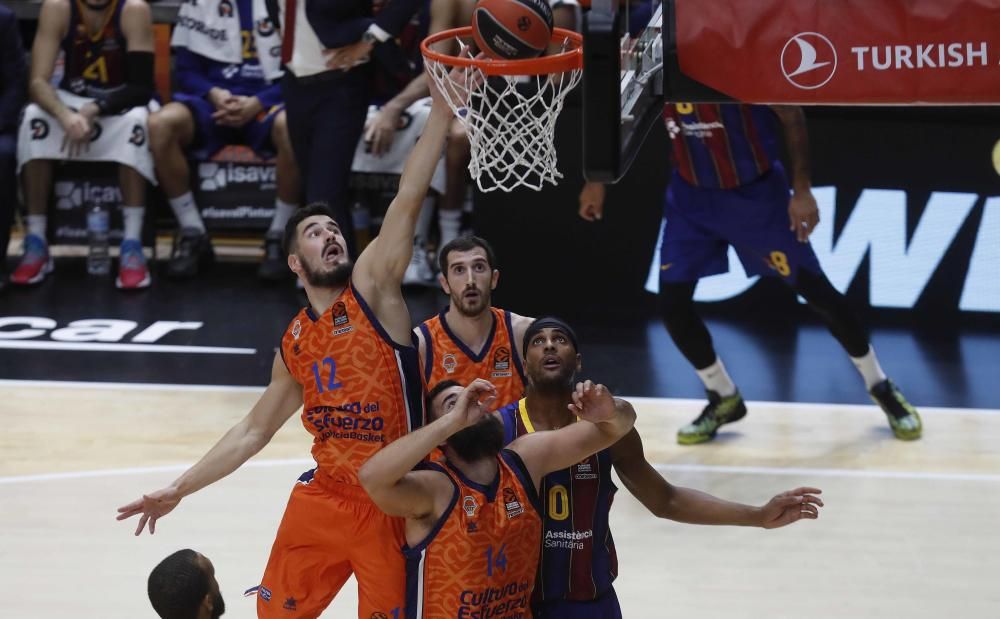 Partido de Euroleague Valencia Basket - FC Barcelona