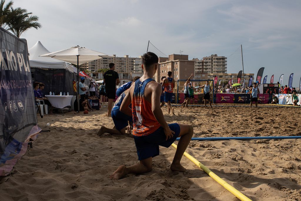 Campeonato de balonmano playa en La Manga