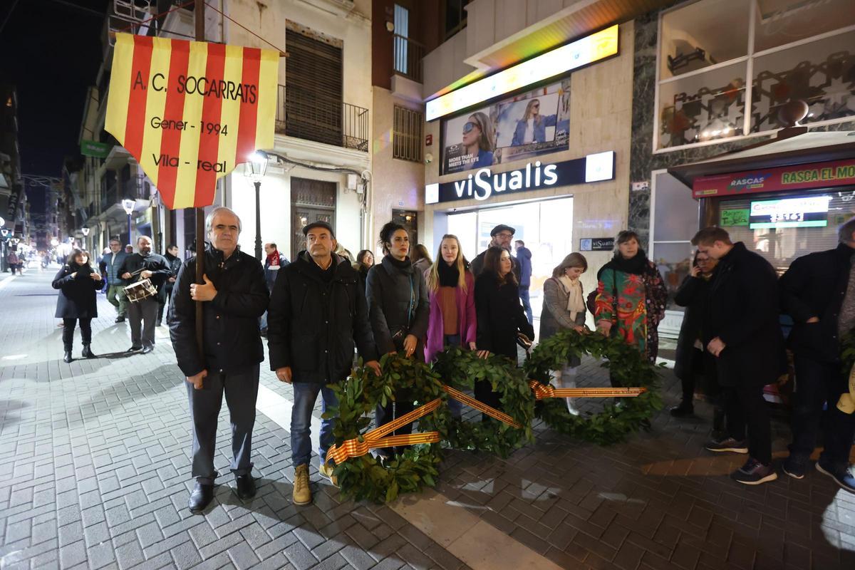 Fotos de la marcha cívica y el congreso de recreación histórica en Vila-real