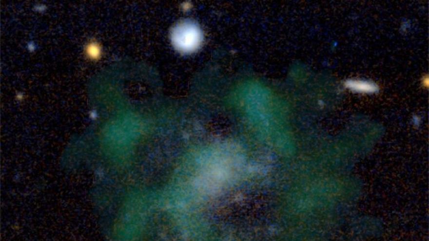 Descubren galaxias que están libres de materia oscura