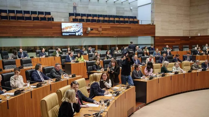 VIDEO | Pleno de la Asambla de Extremadura este jueves