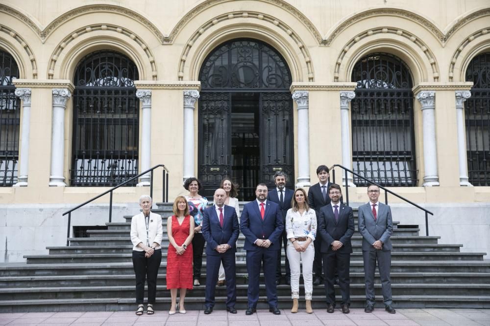 El nuevo equipo de gobierno del Principado