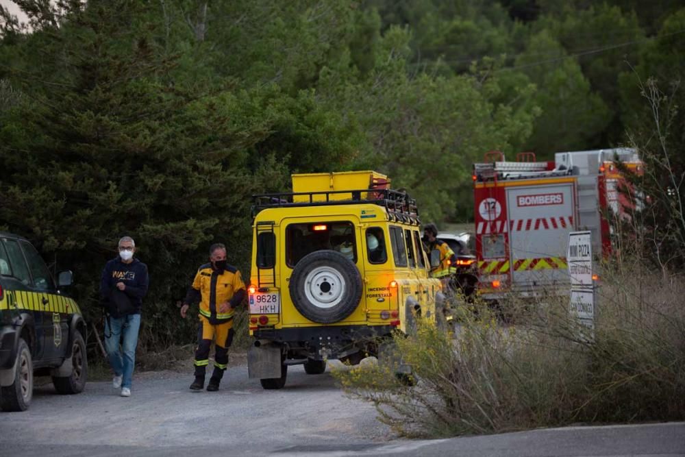 Incendio en Sant Josep