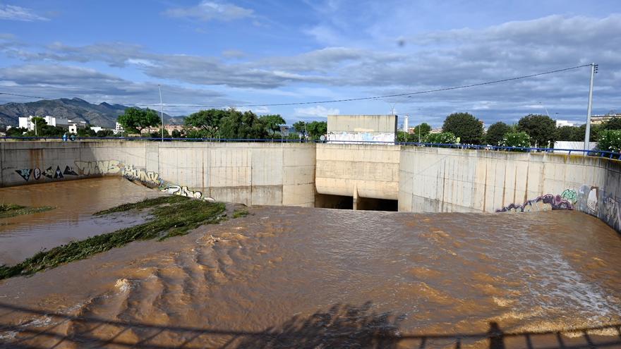 Galería | Sigue creciendo el río Seco por las fuertes precipitaciones