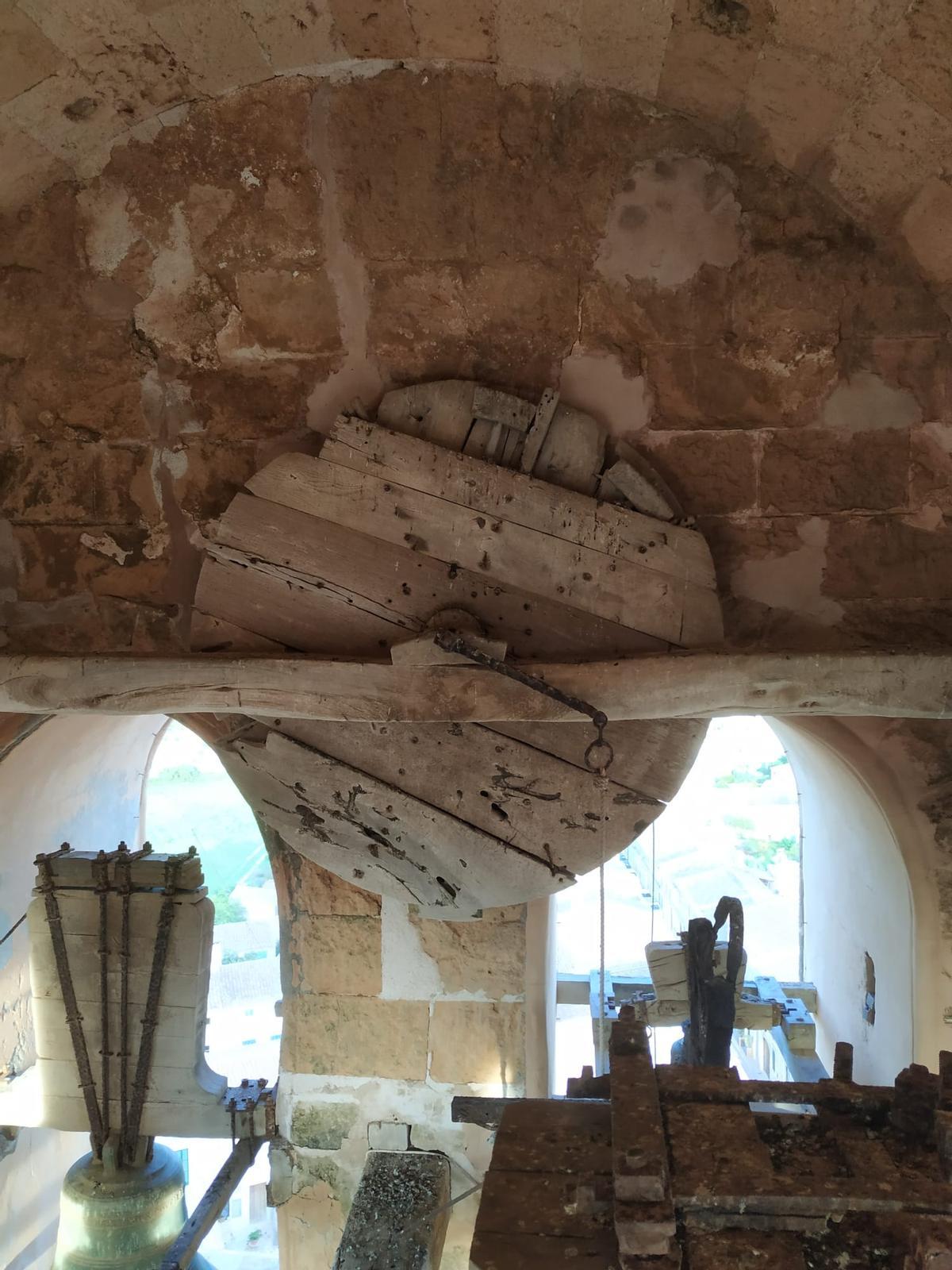 La 'maçola' de la iglesia de Porreres