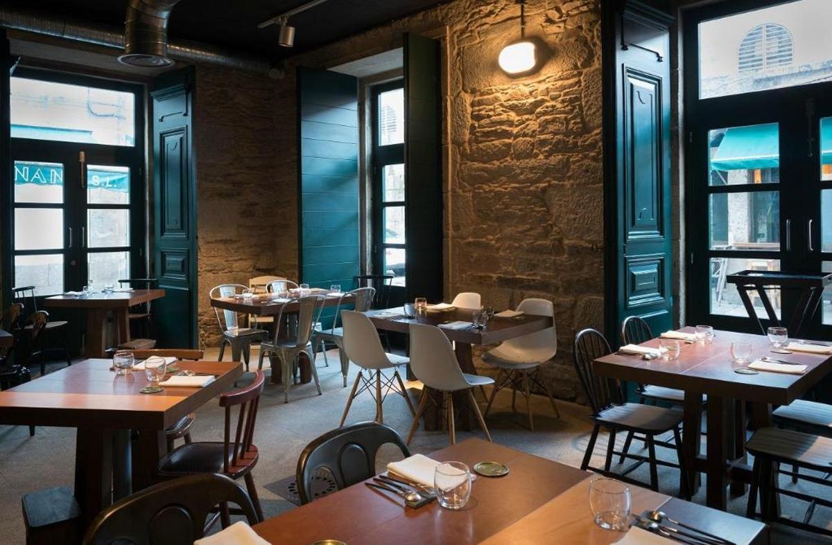 Así es el comedor del restaurante Abastos 2.0