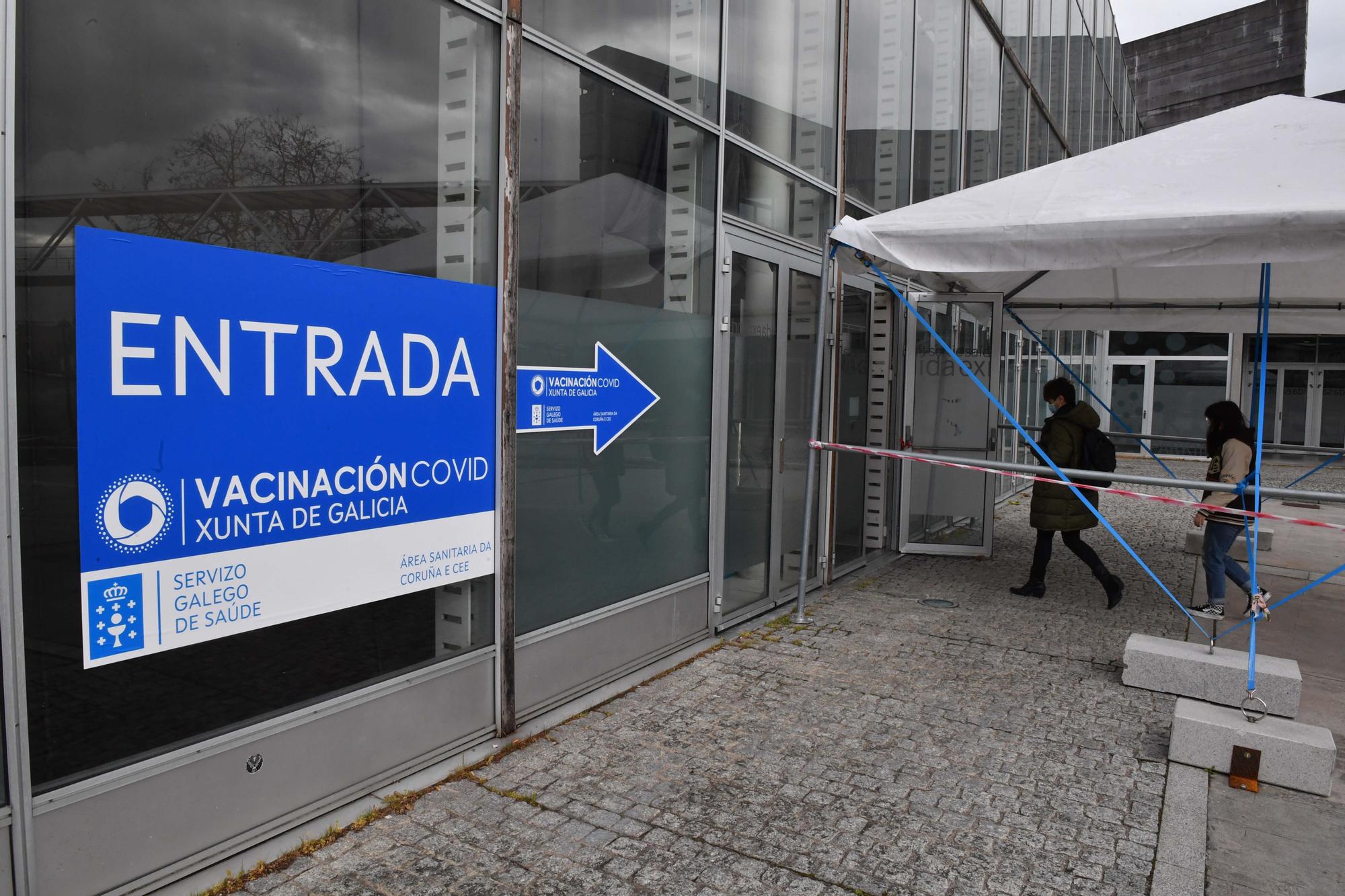 La Xunta clausura el centro vacunación para el COVID de Expocoruña