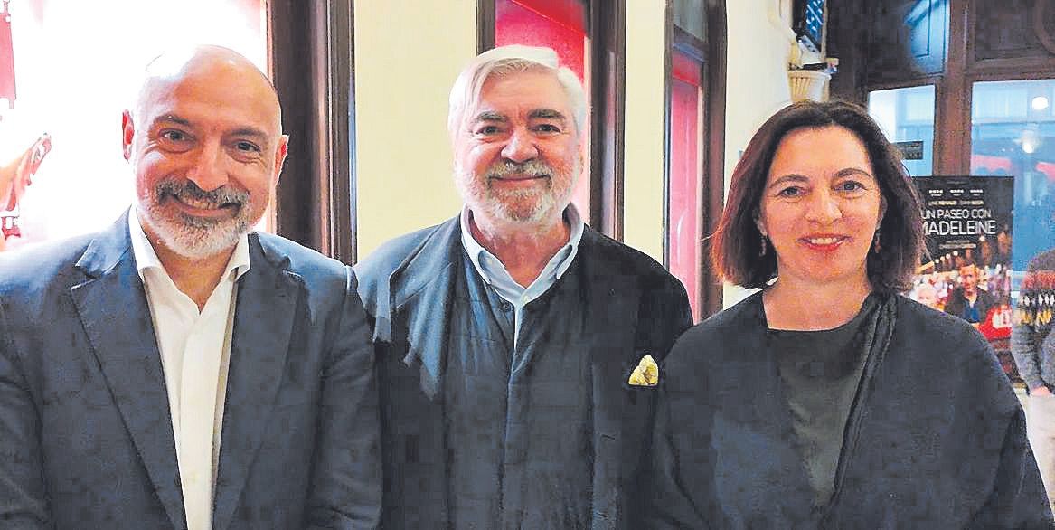 Andreu Serra, Rafel Salas, Cati Solivellas.