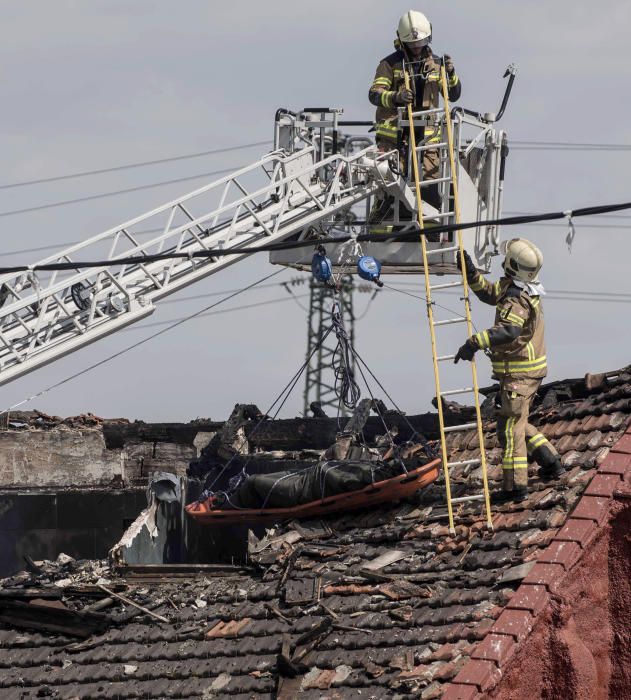 Cuatro fallecidos en un incendio en Bilbao