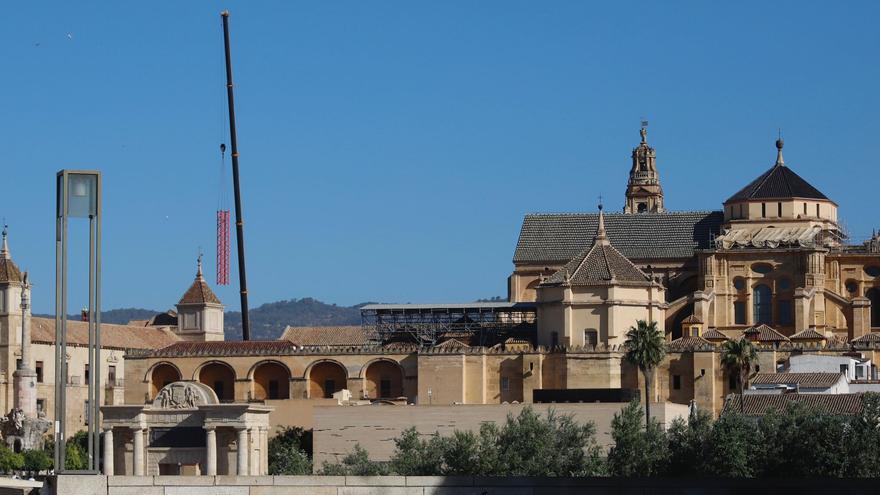 Adiós a la grúa del &#039;skyline&#039; de la Mezquita de Córdoba