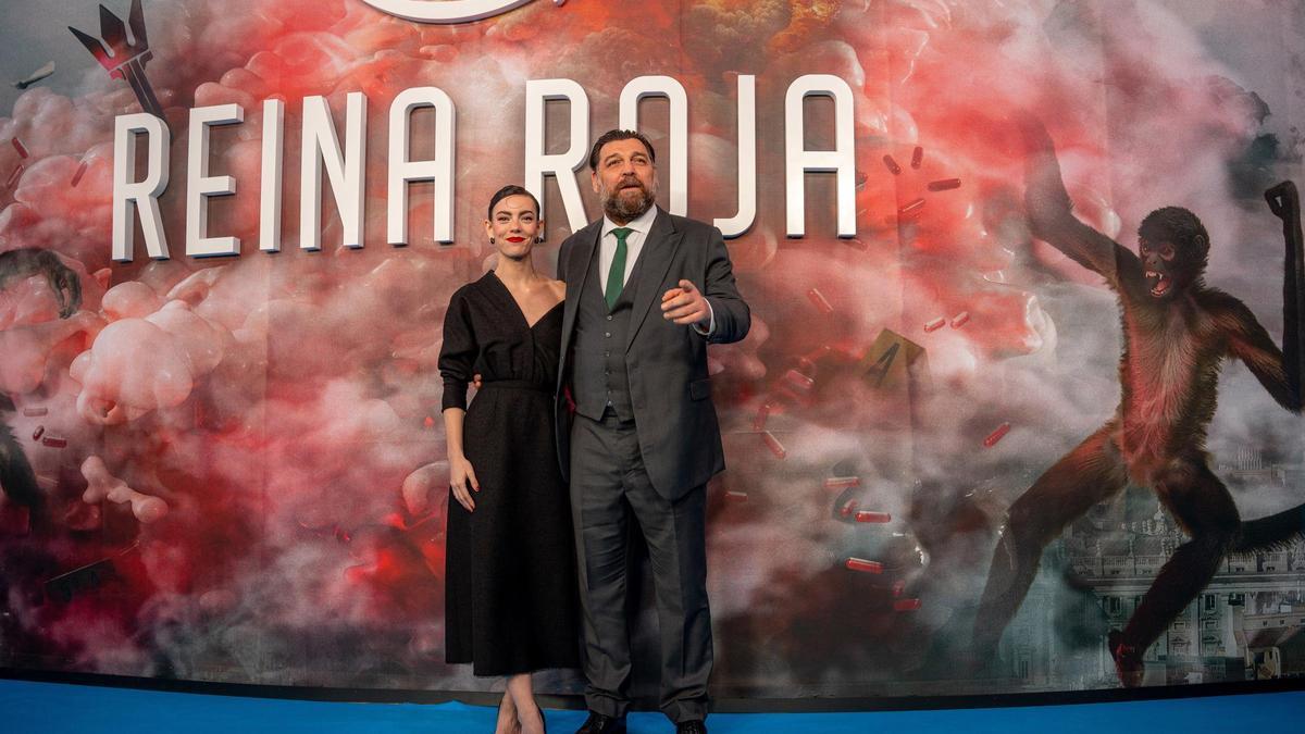 Vicky Luengo y Hovik Keuchkerian, protagonistas de &#039;Reina Roja&#039;.