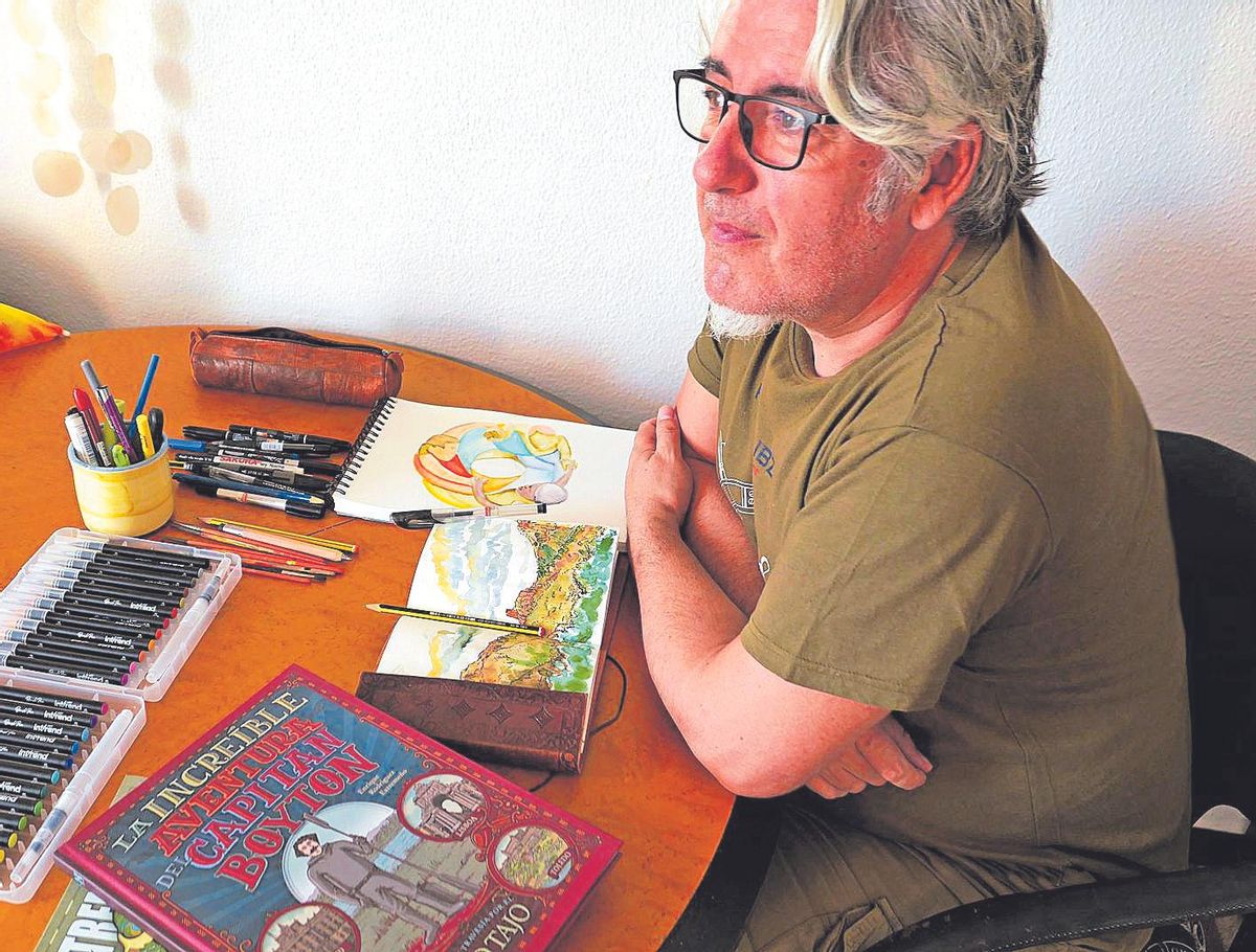 Enrique Rodríguez ha creado la editorial 'Extremeño Estudio' en Malpartida de Cáceres