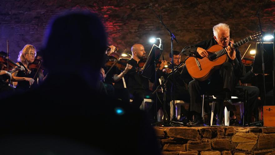 Pepe Romero abre su Festival en el Castillo de Gibralfaro