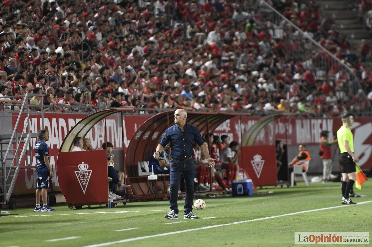 Así fue el encuentro del play off del Real Murcia y el Nástic en la lucha por el ascenso