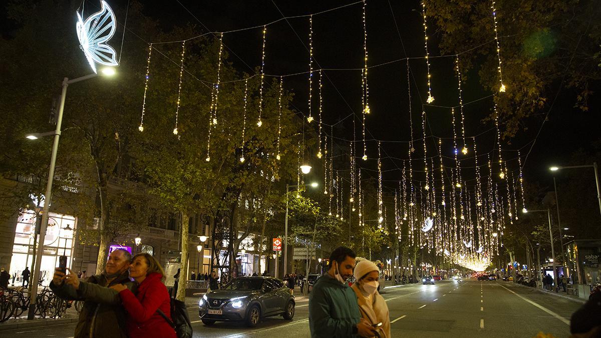 Paseo de Gracia se llena de mariposas