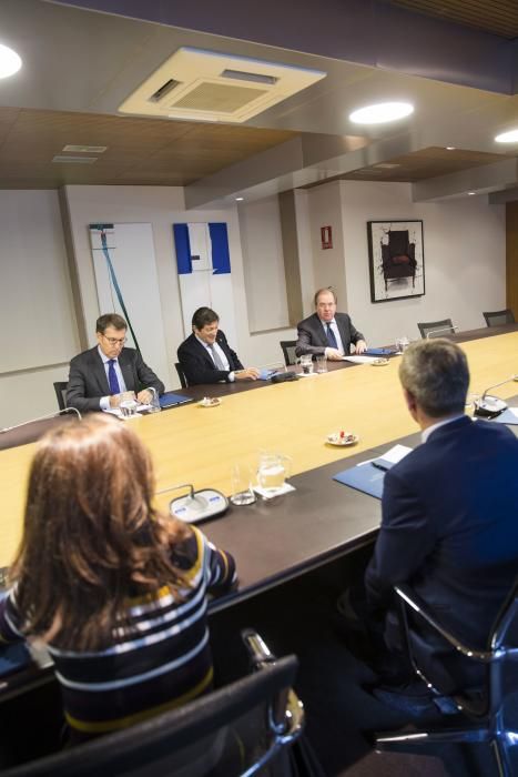 Reunión de presidentes en Oviedo