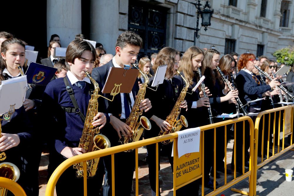 Actos de la Crida: Entrada de bandas de música