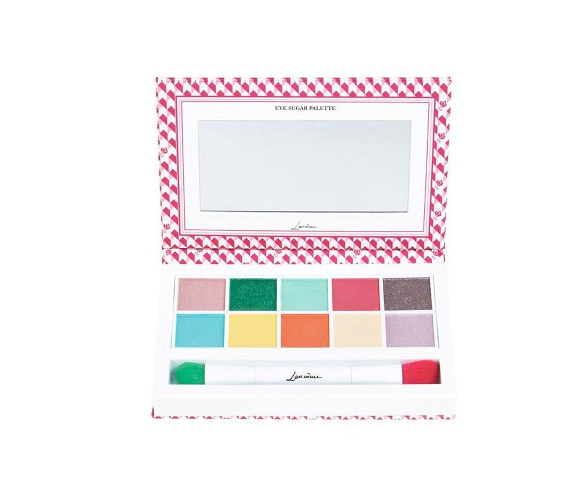 Paleta con sombras de colores a todo color de Lancôme. Precio 65 euros.