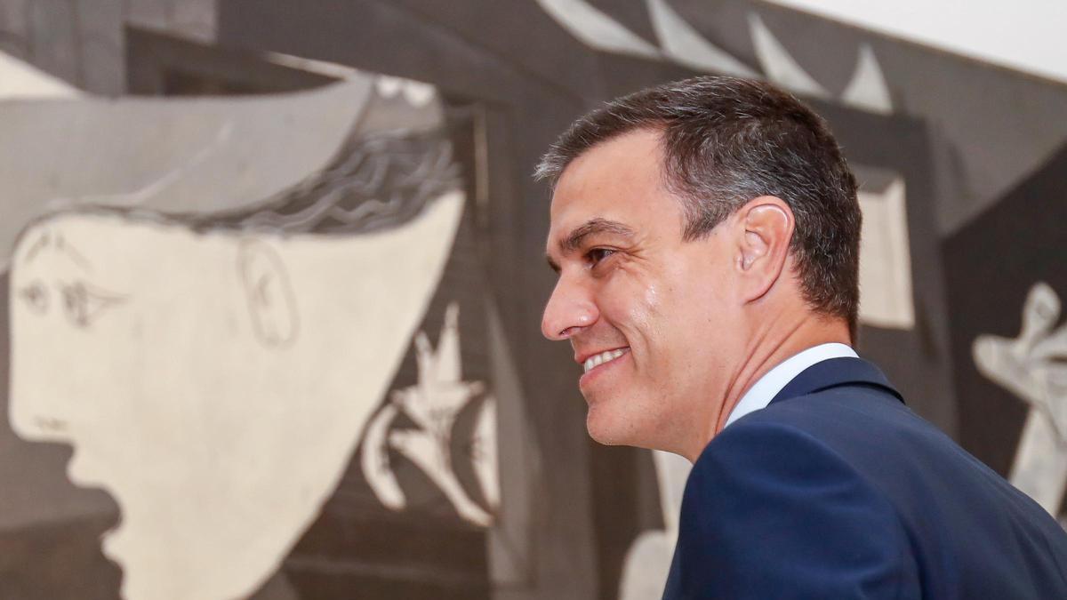 El presidente del Gobierno, Pedro Sánchez, condena la prohibición de Israel.