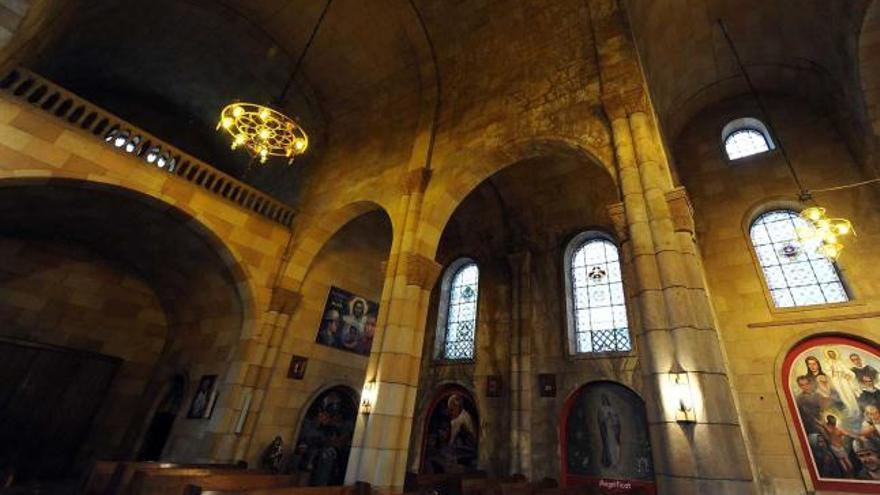 El interior de la iglesia de San Martín, que lleva cerrada al culto desde el pasado mes de marzo.