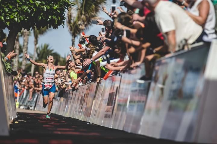 Atletas durante la celebración del Ironman 2016