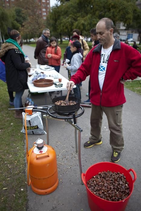 Magüestu popular en el Parque Víctor Fernández