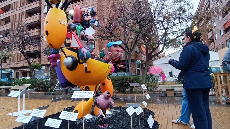 &quot;Inclusivament&quot;  de la Falla Cronista traspasa fronteras y visita Italia