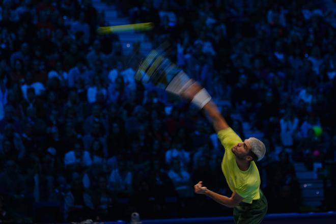 ATP Finals | Carlos Alcaraz - Felix Auger-Aliassime, en imágenes