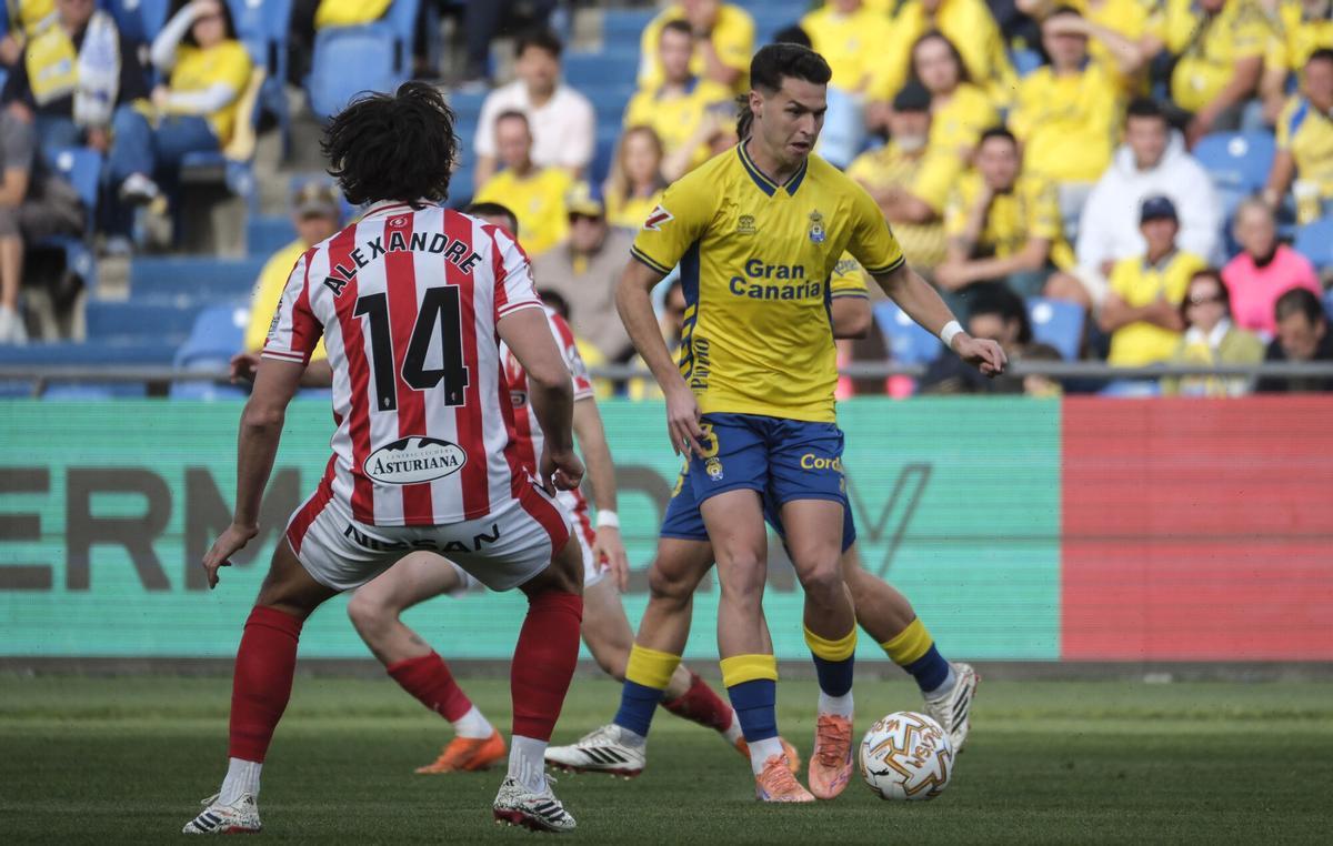 El UD Las Palmas-Sporting de Gijón, en imágenes El UD Las Palmas-Sporting de Gijón, en imágenes