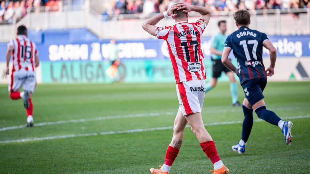 Eibar - Sporting, en imágenes