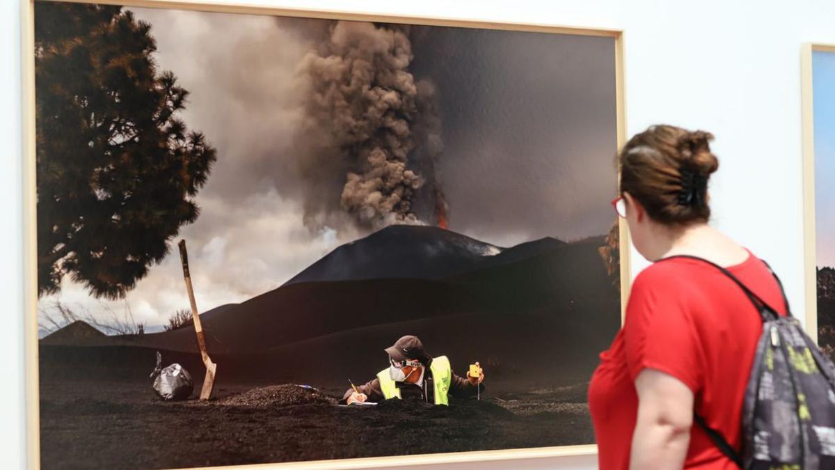 Arturo Rodríguez le toma el pulso al volcán de La Palma