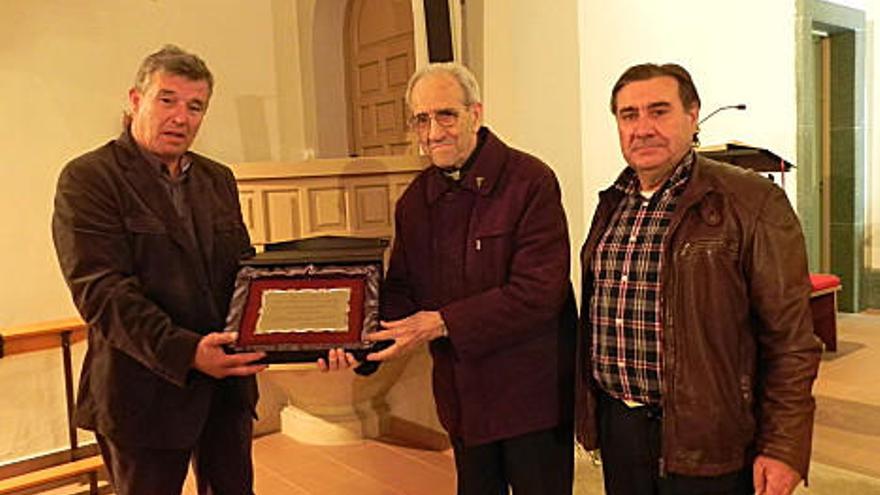 L&#039;homenatge de Terrades a Mossèn Miquel, el 2013.